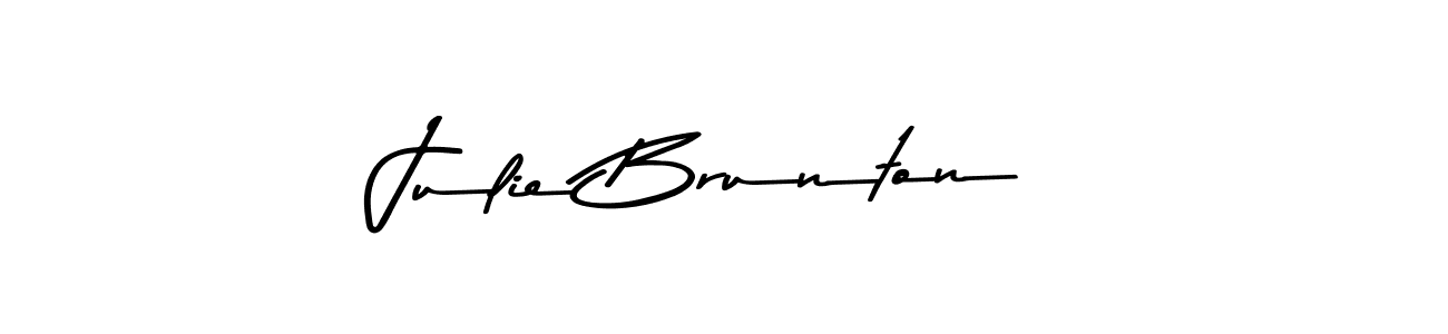 Make a beautiful signature design for name Julie Brunton. With this signature (Asem Kandis PERSONAL USE) style, you can create a handwritten signature for free. Julie Brunton signature style 9 images and pictures png