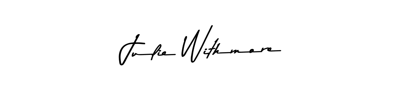 This is the best signature style for the Julie Withmore name. Also you like these signature font (Asem Kandis PERSONAL USE). Mix name signature. Julie Withmore signature style 9 images and pictures png