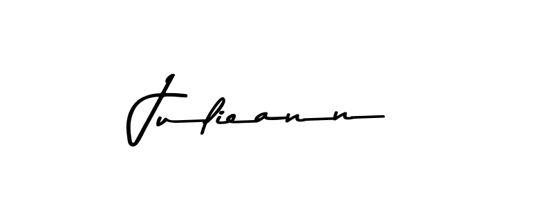 Design your own signature with our free online signature maker. With this signature software, you can create a handwritten (Asem Kandis PERSONAL USE) signature for name Julieann. Julieann signature style 9 images and pictures png