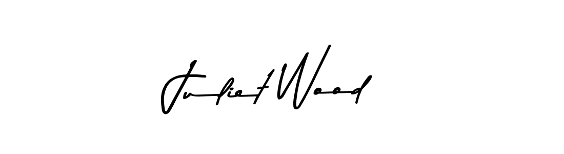 How to make Juliet Wood signature? Asem Kandis PERSONAL USE is a professional autograph style. Create handwritten signature for Juliet Wood name. Juliet Wood signature style 9 images and pictures png