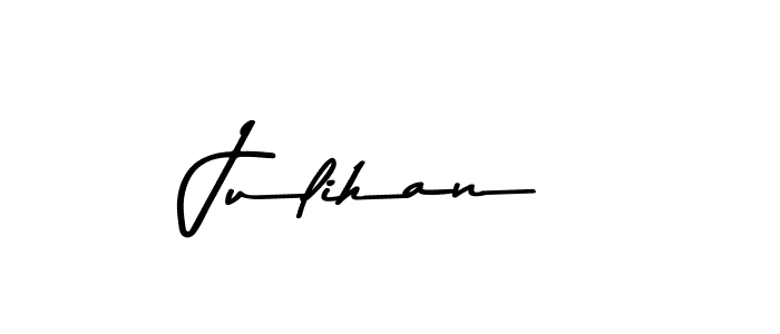 Also You can easily find your signature by using the search form. We will create Julihan name handwritten signature images for you free of cost using Asem Kandis PERSONAL USE sign style. Julihan signature style 9 images and pictures png
