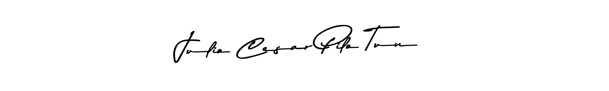 Make a beautiful signature design for name Julio Cesar Pilo Tun. Use this online signature maker to create a handwritten signature for free. Julio Cesar Pilo Tun signature style 9 images and pictures png