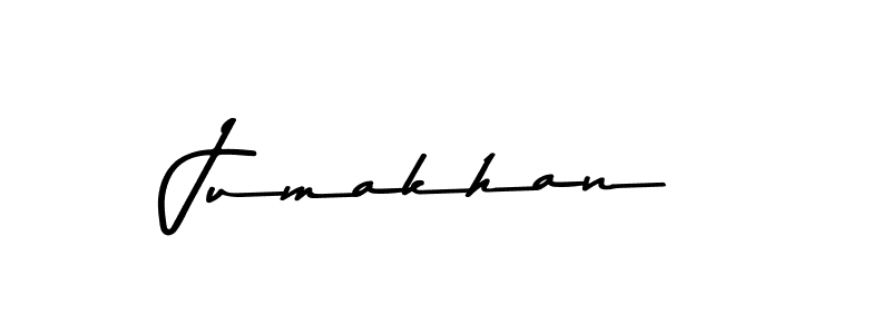 The best way (Asem Kandis PERSONAL USE) to make a short signature is to pick only two or three words in your name. The name Jumakhan include a total of six letters. For converting this name. Jumakhan signature style 9 images and pictures png