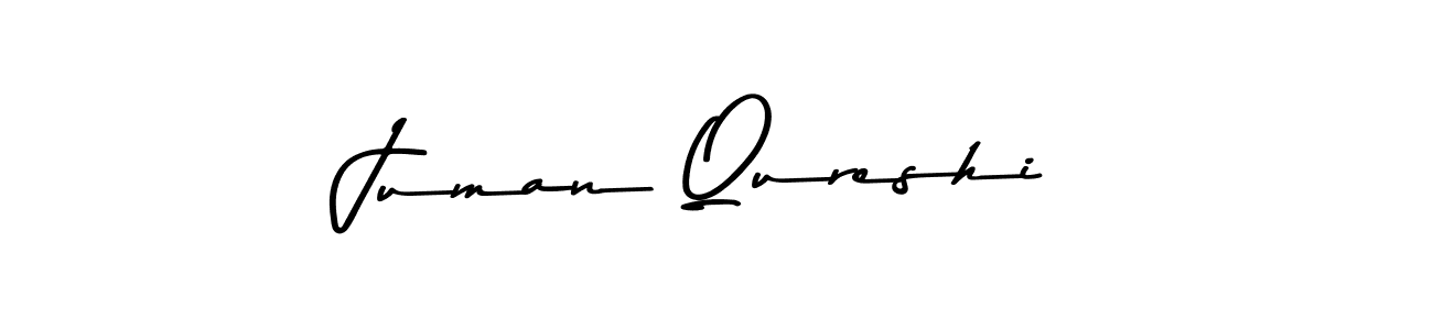 You should practise on your own different ways (Asem Kandis PERSONAL USE) to write your name (Juman Qureshi) in signature. don't let someone else do it for you. Juman Qureshi signature style 9 images and pictures png