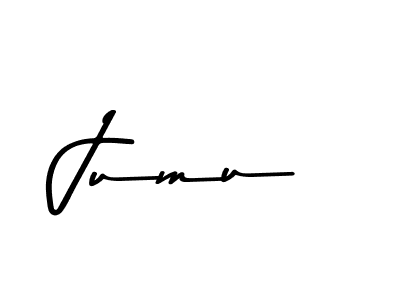 How to make Jumu name signature. Use Asem Kandis PERSONAL USE style for creating short signs online. This is the latest handwritten sign. Jumu signature style 9 images and pictures png