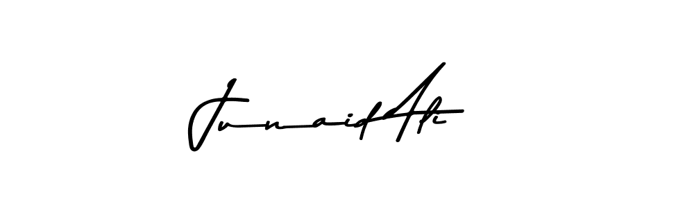 Design your own signature with our free online signature maker. With this signature software, you can create a handwritten (Asem Kandis PERSONAL USE) signature for name Junaid Ali. Junaid Ali signature style 9 images and pictures png