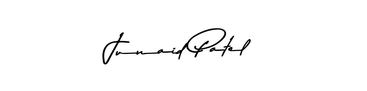 Design your own signature with our free online signature maker. With this signature software, you can create a handwritten (Asem Kandis PERSONAL USE) signature for name Junaid Patel. Junaid Patel signature style 9 images and pictures png