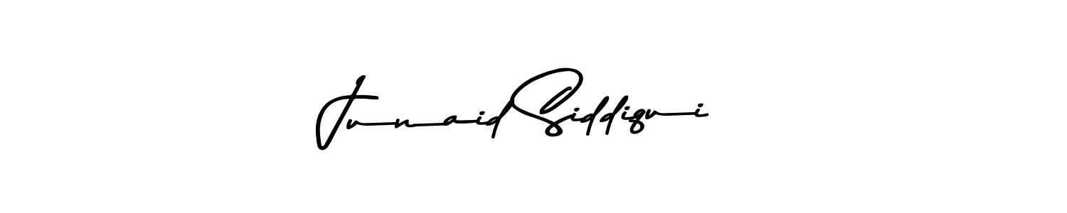 Design your own signature with our free online signature maker. With this signature software, you can create a handwritten (Asem Kandis PERSONAL USE) signature for name Junaid Siddiqui. Junaid Siddiqui signature style 9 images and pictures png