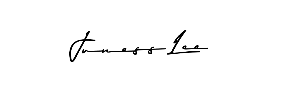 Use a signature maker to create a handwritten signature online. With this signature software, you can design (Asem Kandis PERSONAL USE) your own signature for name Juness Lee. Juness Lee signature style 9 images and pictures png