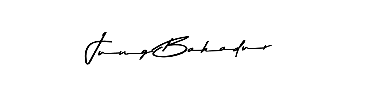 if you are searching for the best signature style for your name Jung Bahadur. so please give up your signature search. here we have designed multiple signature styles  using Asem Kandis PERSONAL USE. Jung Bahadur signature style 9 images and pictures png