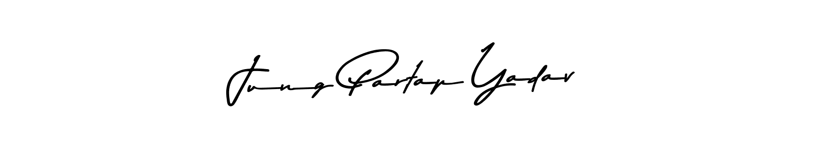 Asem Kandis PERSONAL USE is a professional signature style that is perfect for those who want to add a touch of class to their signature. It is also a great choice for those who want to make their signature more unique. Get Jung Partap Yadav name to fancy signature for free. Jung Partap Yadav signature style 9 images and pictures png