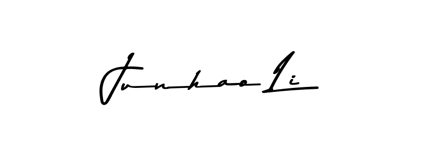 How to make Junhao Li signature? Asem Kandis PERSONAL USE is a professional autograph style. Create handwritten signature for Junhao Li name. Junhao Li signature style 9 images and pictures png