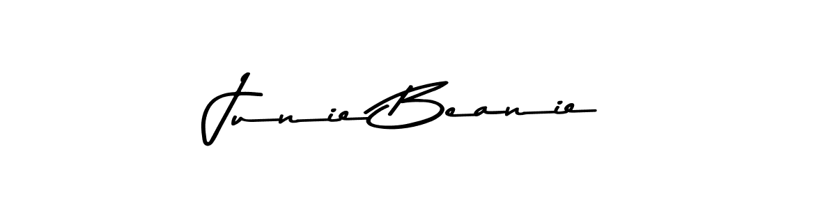 Make a beautiful signature design for name Junie Beanie. Use this online signature maker to create a handwritten signature for free. Junie Beanie signature style 9 images and pictures png
