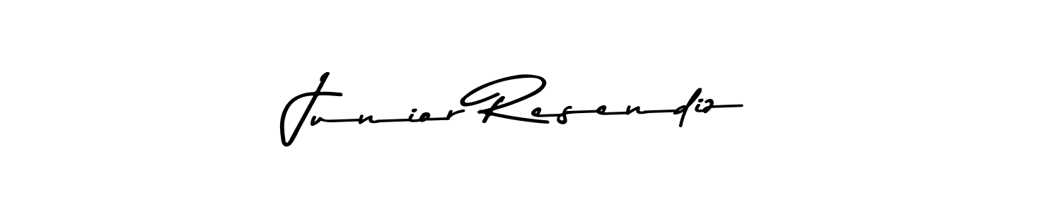 Junior Resendiz stylish signature style. Best Handwritten Sign (Asem Kandis PERSONAL USE) for my name. Handwritten Signature Collection Ideas for my name Junior Resendiz. Junior Resendiz signature style 9 images and pictures png