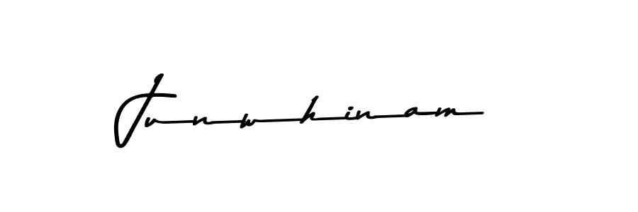 if you are searching for the best signature style for your name Junwhinam. so please give up your signature search. here we have designed multiple signature styles  using Asem Kandis PERSONAL USE. Junwhinam signature style 9 images and pictures png