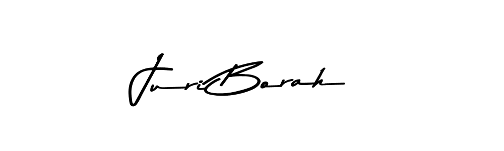 The best way (Asem Kandis PERSONAL USE) to make a short signature is to pick only two or three words in your name. The name Juri Borah include a total of six letters. For converting this name. Juri Borah signature style 9 images and pictures png