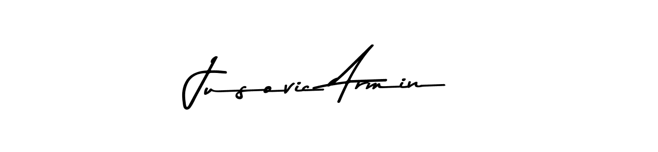 You should practise on your own different ways (Asem Kandis PERSONAL USE) to write your name (Jusovic Armin) in signature. don't let someone else do it for you. Jusovic Armin signature style 9 images and pictures png