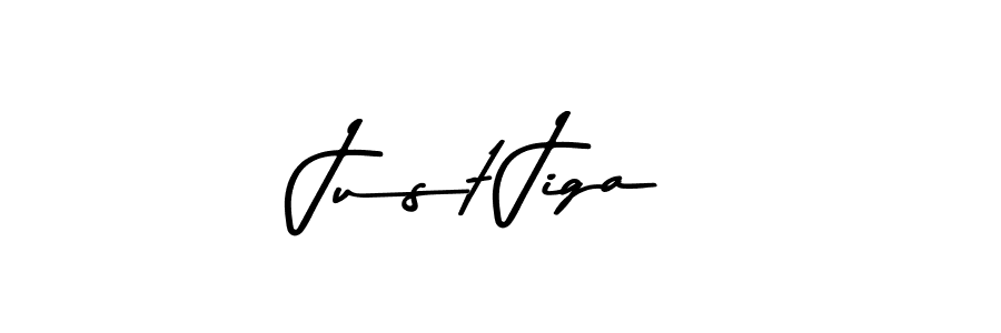 The best way (Asem Kandis PERSONAL USE) to make a short signature is to pick only two or three words in your name. The name Just Jiga include a total of six letters. For converting this name. Just Jiga signature style 9 images and pictures png