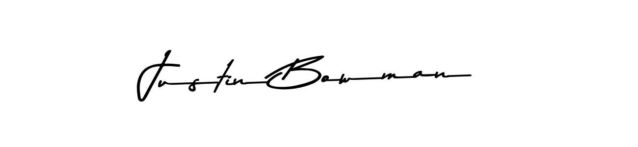 Use a signature maker to create a handwritten signature online. With this signature software, you can design (Asem Kandis PERSONAL USE) your own signature for name Justin Bowman. Justin Bowman signature style 9 images and pictures png