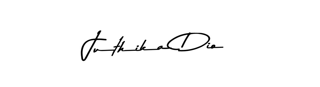 Use a signature maker to create a handwritten signature online. With this signature software, you can design (Asem Kandis PERSONAL USE) your own signature for name Juthika Dio. Juthika Dio signature style 9 images and pictures png