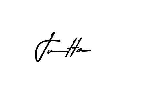 Asem Kandis PERSONAL USE is a professional signature style that is perfect for those who want to add a touch of class to their signature. It is also a great choice for those who want to make their signature more unique. Get Jutta name to fancy signature for free. Jutta signature style 9 images and pictures png