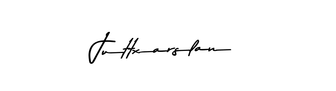 Make a beautiful signature design for name Juttxarslan. With this signature (Asem Kandis PERSONAL USE) style, you can create a handwritten signature for free. Juttxarslan signature style 9 images and pictures png