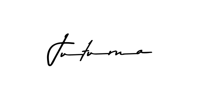 Design your own signature with our free online signature maker. With this signature software, you can create a handwritten (Asem Kandis PERSONAL USE) signature for name Juturna. Juturna signature style 9 images and pictures png