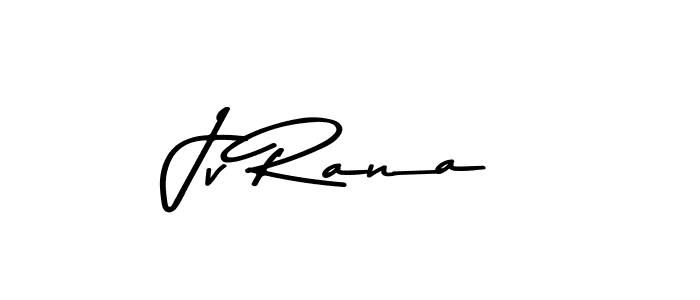 This is the best signature style for the Jv Rana name. Also you like these signature font (Asem Kandis PERSONAL USE). Mix name signature. Jv Rana signature style 9 images and pictures png