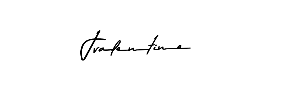 Design your own signature with our free online signature maker. With this signature software, you can create a handwritten (Asem Kandis PERSONAL USE) signature for name Jvalentine. Jvalentine signature style 9 images and pictures png