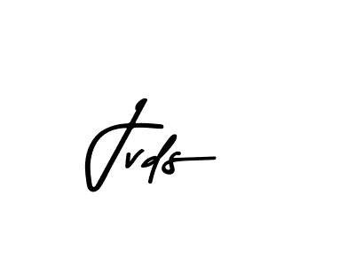 Make a beautiful signature design for name Jvds. With this signature (Asem Kandis PERSONAL USE) style, you can create a handwritten signature for free. Jvds signature style 9 images and pictures png