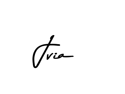 Also we have Jvia name is the best signature style. Create professional handwritten signature collection using Asem Kandis PERSONAL USE autograph style. Jvia signature style 9 images and pictures png