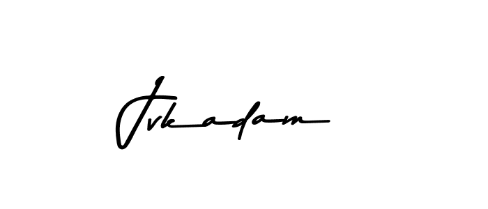 The best way (Asem Kandis PERSONAL USE) to make a short signature is to pick only two or three words in your name. The name Jvkadam include a total of six letters. For converting this name. Jvkadam signature style 9 images and pictures png