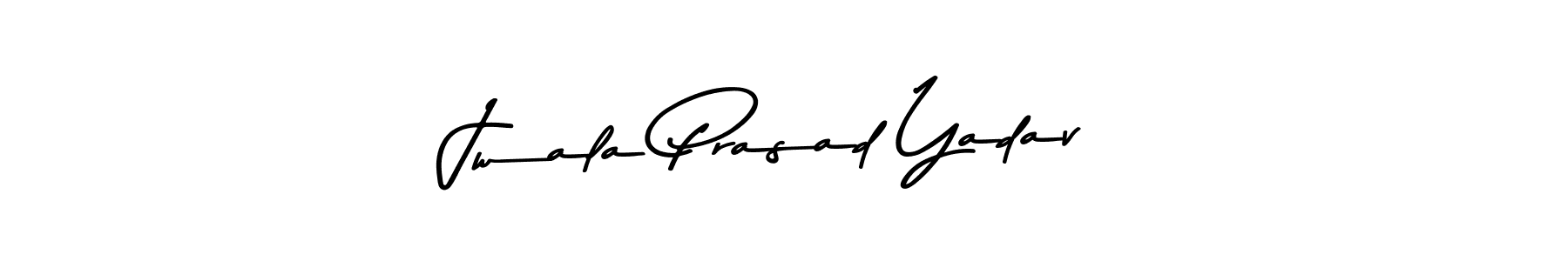 Make a beautiful signature design for name Jwala Prasad Yadav. With this signature (Asem Kandis PERSONAL USE) style, you can create a handwritten signature for free. Jwala Prasad Yadav signature style 9 images and pictures png