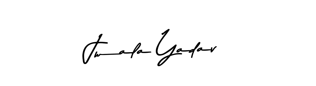 Similarly Asem Kandis PERSONAL USE is the best handwritten signature design. Signature creator online .You can use it as an online autograph creator for name Jwala Yadav. Jwala Yadav signature style 9 images and pictures png