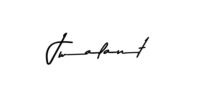 How to Draw Jwalant signature style? Asem Kandis PERSONAL USE is a latest design signature styles for name Jwalant. Jwalant signature style 9 images and pictures png