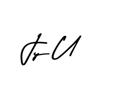 Make a beautiful signature design for name Jy U. Use this online signature maker to create a handwritten signature for free. Jy U signature style 9 images and pictures png