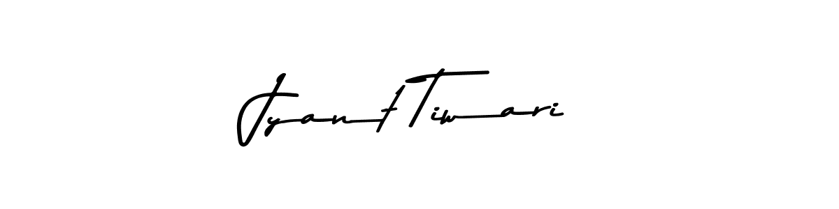 Also You can easily find your signature by using the search form. We will create Jyant Tiwari name handwritten signature images for you free of cost using Asem Kandis PERSONAL USE sign style. Jyant Tiwari signature style 9 images and pictures png