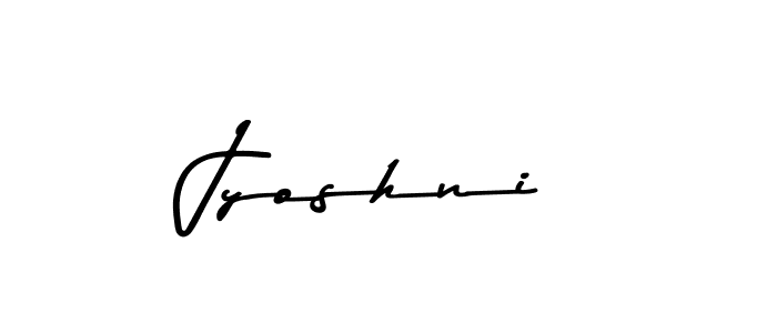 Jyoshni stylish signature style. Best Handwritten Sign (Asem Kandis PERSONAL USE) for my name. Handwritten Signature Collection Ideas for my name Jyoshni. Jyoshni signature style 9 images and pictures png