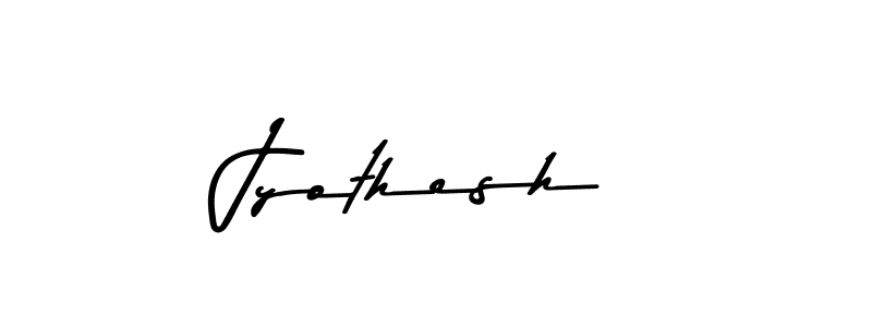 Make a beautiful signature design for name Jyothesh. With this signature (Asem Kandis PERSONAL USE) style, you can create a handwritten signature for free. Jyothesh signature style 9 images and pictures png