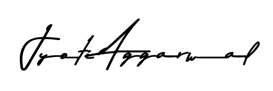 Practice writing Jyoti Aggarwal with the flow of Asem Kandis PERSONAL USE lettering. A fantastic source of inspiration for developing your personal signature style. Jyoti Aggarwal signature style 9 images and pictures png