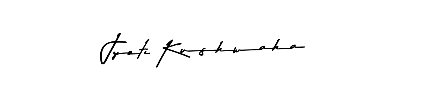 Use a signature maker to create a handwritten signature online. With this signature software, you can design (Asem Kandis PERSONAL USE) your own signature for name Jyoti Kushwaha. Jyoti Kushwaha signature style 9 images and pictures png
