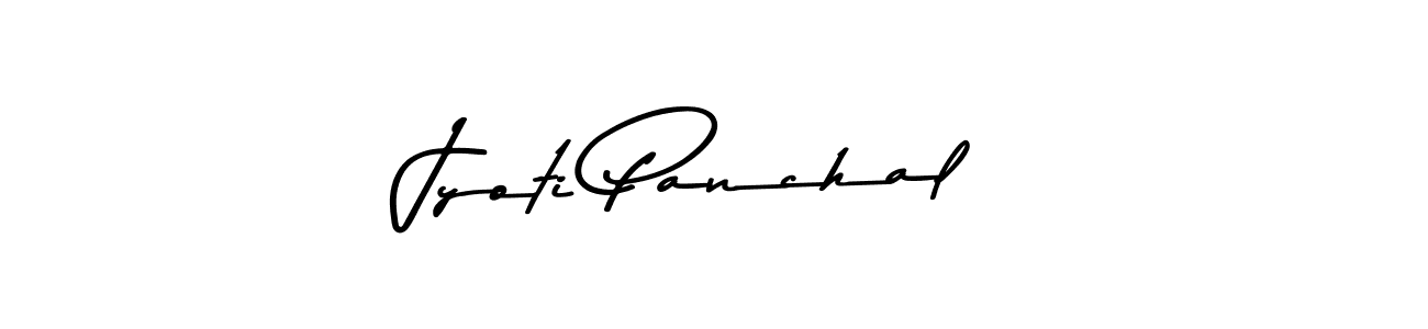 Make a beautiful signature design for name Jyoti Panchal. With this signature (Asem Kandis PERSONAL USE) style, you can create a handwritten signature for free. Jyoti Panchal signature style 9 images and pictures png