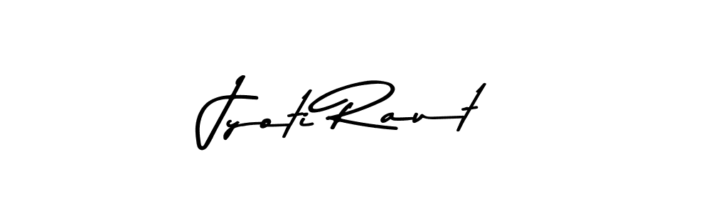 Use a signature maker to create a handwritten signature online. With this signature software, you can design (Asem Kandis PERSONAL USE) your own signature for name Jyoti Raut. Jyoti Raut signature style 9 images and pictures png