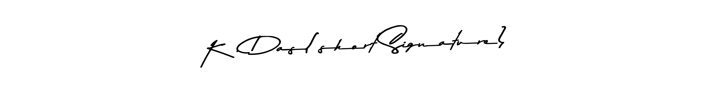 Once you've used our free online signature maker to create your best signature Asem Kandis PERSONAL USE style, it's time to enjoy all of the benefits that K . Das(short Signature) name signing documents. K . Das(short Signature) signature style 9 images and pictures png