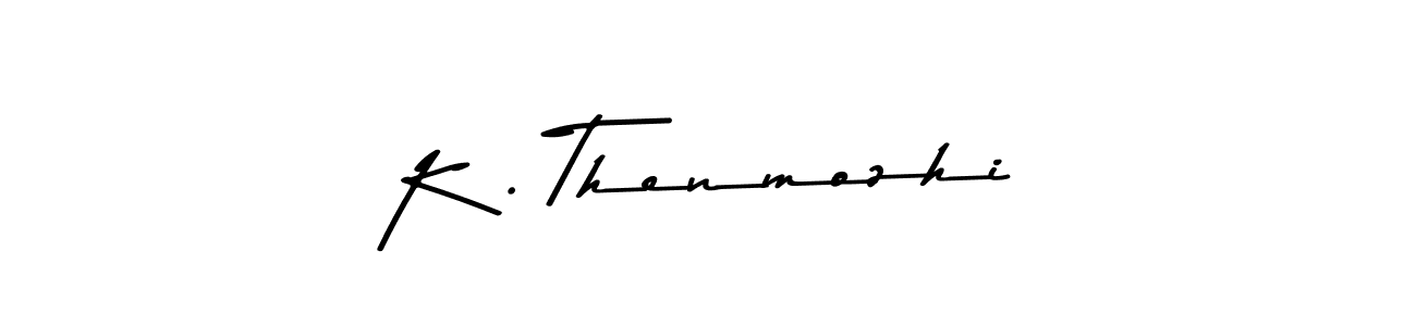 if you are searching for the best signature style for your name K . Thenmozhi. so please give up your signature search. here we have designed multiple signature styles  using Asem Kandis PERSONAL USE. K . Thenmozhi signature style 9 images and pictures png