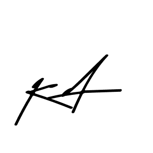 if you are searching for the best signature style for your name K A. so please give up your signature search. here we have designed multiple signature styles  using Asem Kandis PERSONAL USE. K A signature style 9 images and pictures png