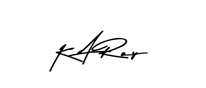 Here are the top 10 professional signature styles for the name K A Roy. These are the best autograph styles you can use for your name. K A Roy signature style 9 images and pictures png