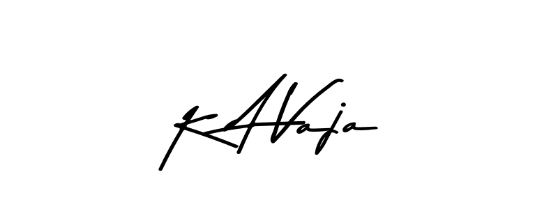 Best and Professional Signature Style for K A Vaja. Asem Kandis PERSONAL USE Best Signature Style Collection. K A Vaja signature style 9 images and pictures png