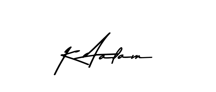 Once you've used our free online signature maker to create your best signature Asem Kandis PERSONAL USE style, it's time to enjoy all of the benefits that K Aalam name signing documents. K Aalam signature style 9 images and pictures png