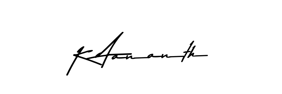 How to make K Aananth signature? Asem Kandis PERSONAL USE is a professional autograph style. Create handwritten signature for K Aananth name. K Aananth signature style 9 images and pictures png